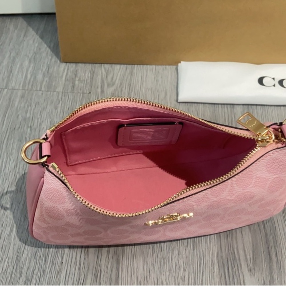 Coach Teri Shoulder Bag In Signature Canvas CA933 - Picture 8 of 9